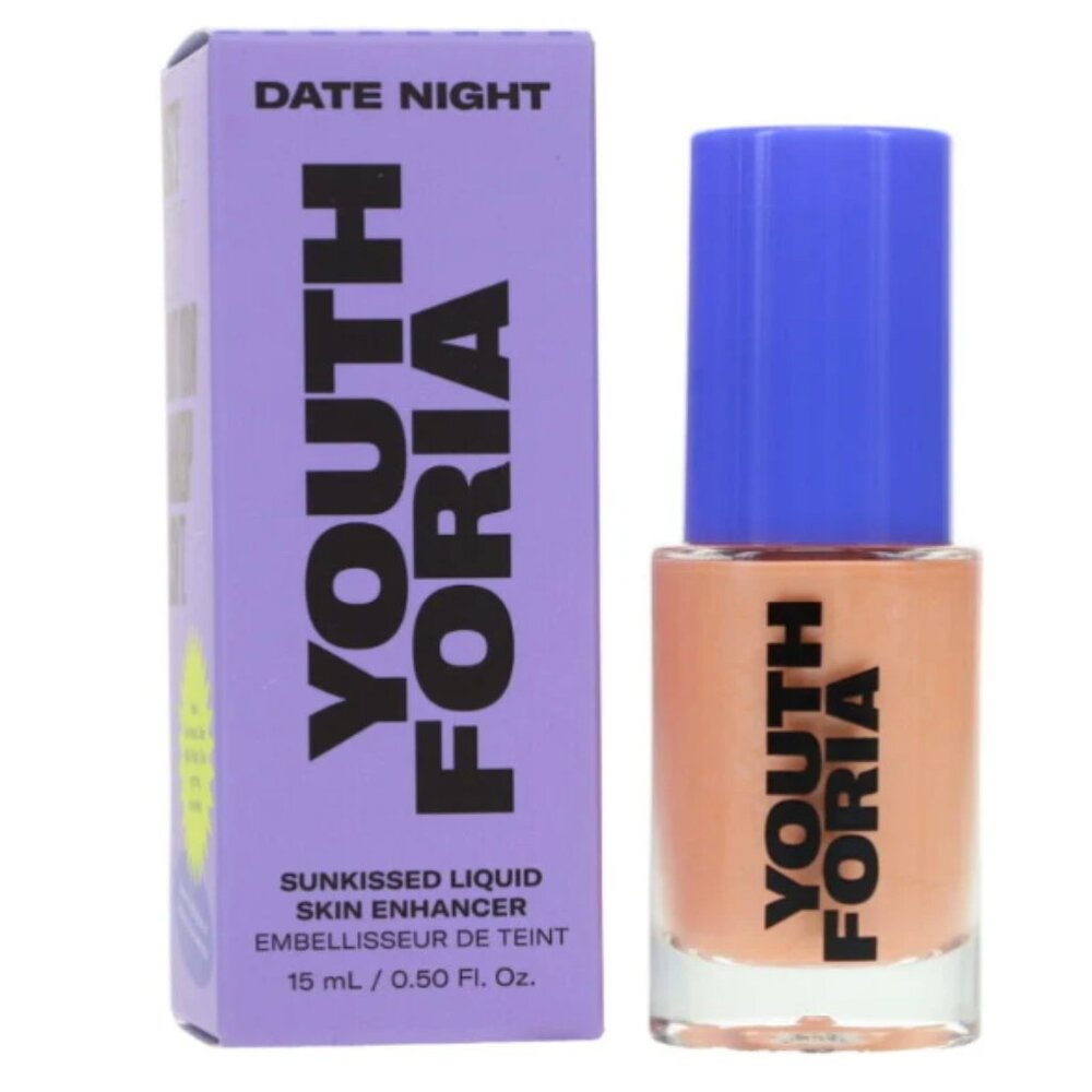 Youthforia Sunkissed Liquid Skin Enhancer (Illuminating) NIB $32 MSRP
